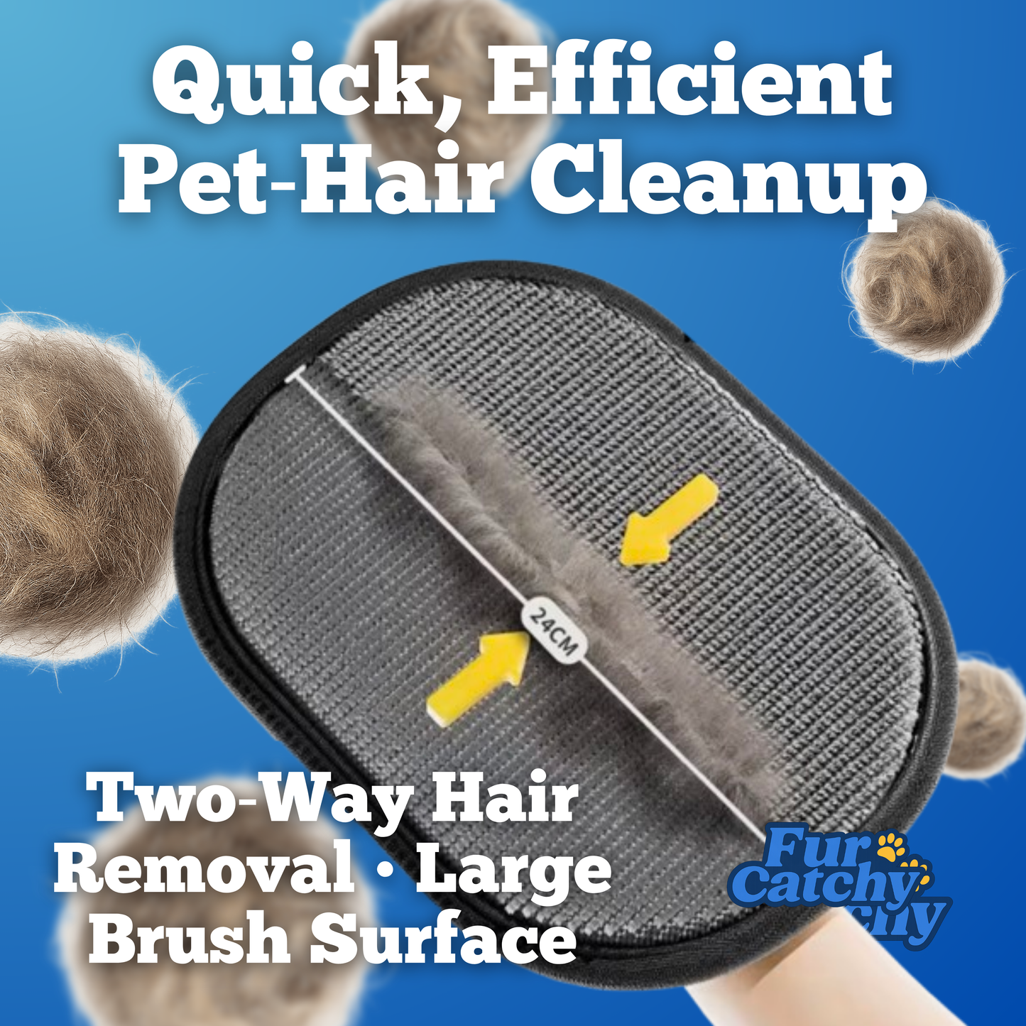 FurCatchy™ Electrostatic Pet Hair Remover